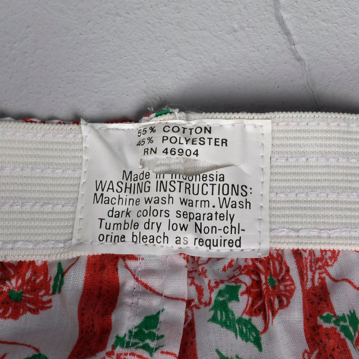 Large 1960s Mens Santa Novelty Print Boxer Shorts Balloon Seat ...