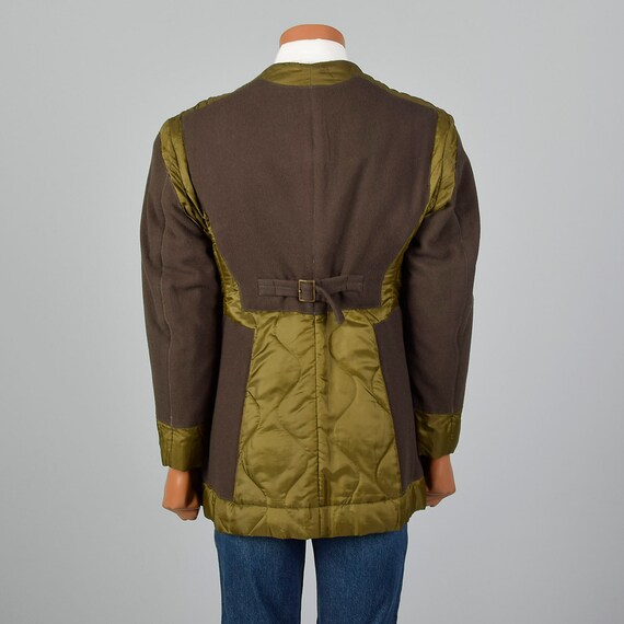 1990s Mens Issey Miyake Jacket Military Inspired Qui… - Gem