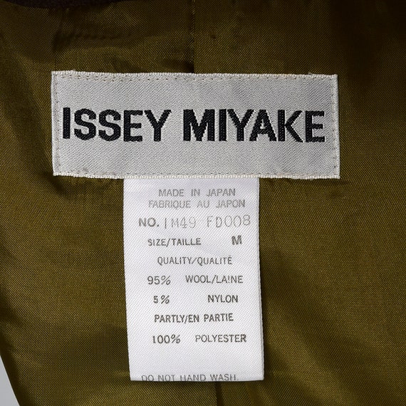 1990s Mens Issey Miyake Jacket Military Inspired Qui… - Gem