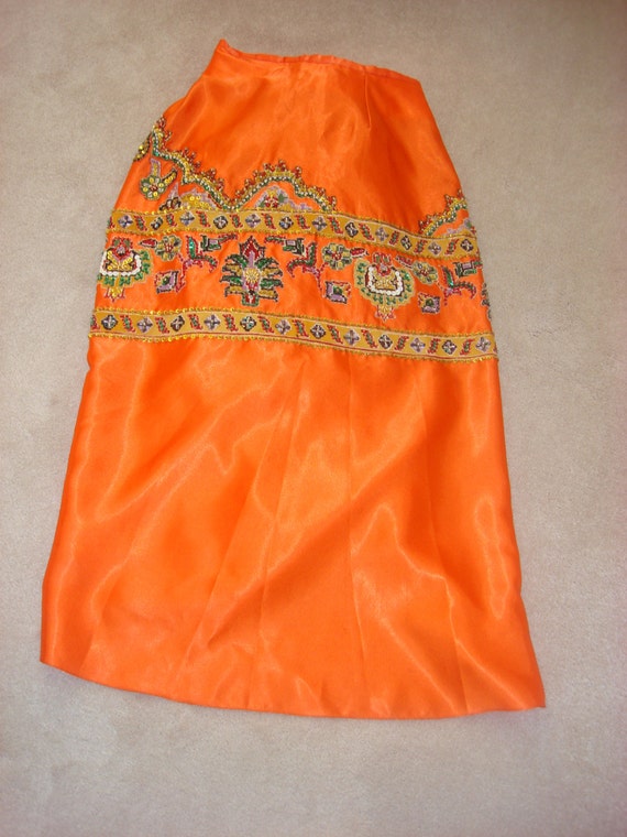 Vintage Women's festive ethnic skirt Asian or Ind… - image 1