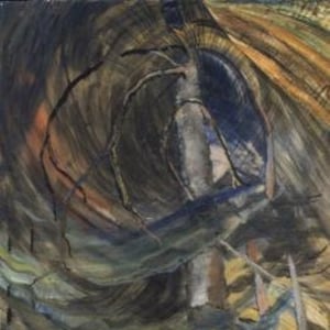 Emily Carr &quot; Tree Spiralling Upward &quot; NEW Mint Giclee Canvas Remarkable West Coast Canadian Artist & Author Group Of Seven Exhibitor Trees