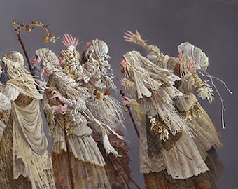 James Christensen Ten Lepers Special Edition Canvas New Religious Jesus Grace Beauty Bible Holy Spirit God Almighty Heaven Above Sky