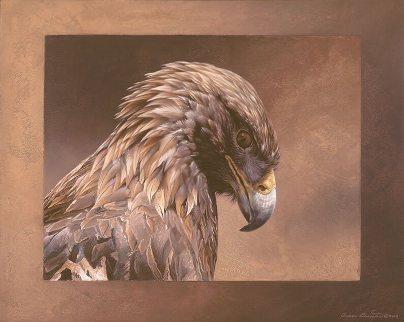 75 His Property Golden EAGLE Andrew DENMAN Etsy