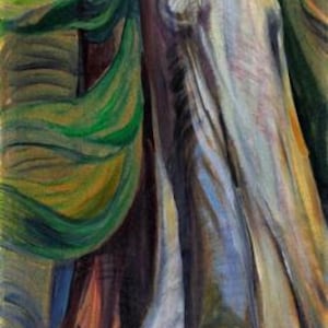Emily Carr &quot; In The Forest &quot; NEW Mint Giclee Canvas art Remarkable West Coast Canadian Artist & Author Group Of Seven Exhibitor Trees