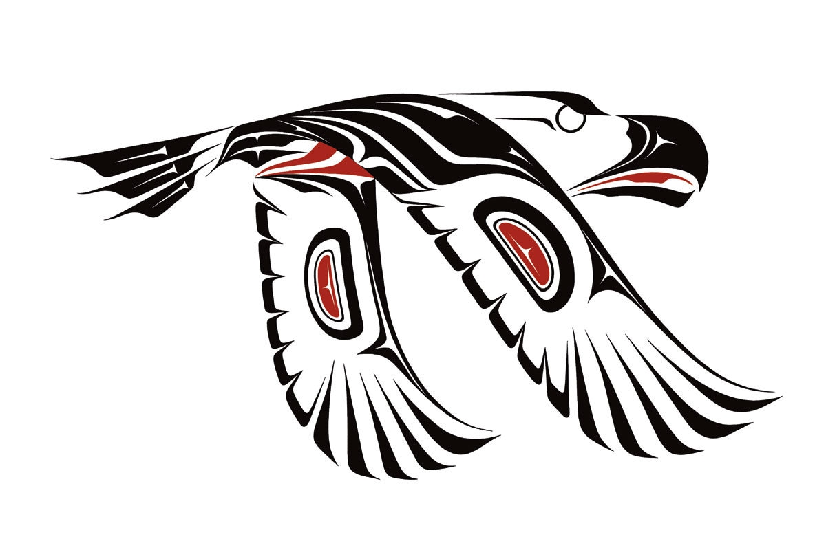 Pacific Northwest Native American Art Eagle