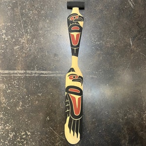 Raven Thunderbird David LOUIS Original Signed Paddle From West Coast ...