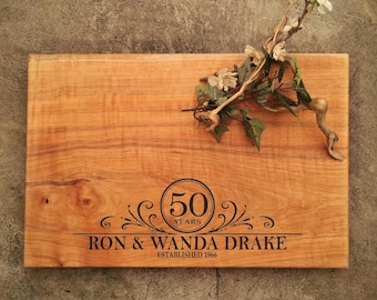 Personalized Cutting Board - Maple Cheese Board -  #S29B