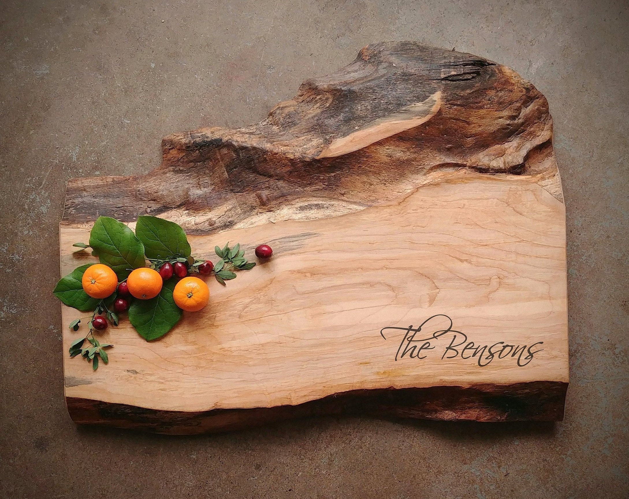 Live Edge Cutting Board