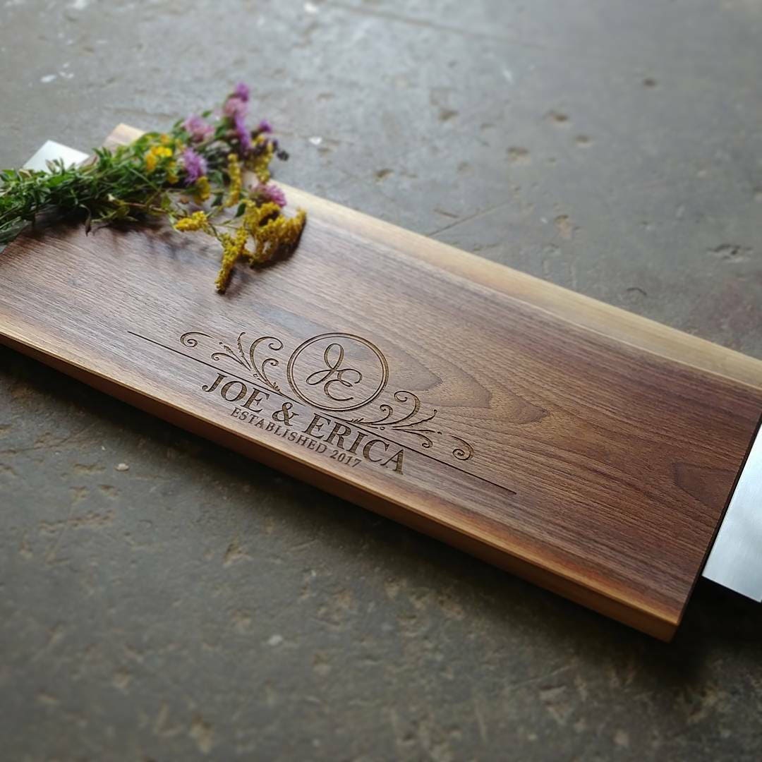 24x10 Handled Cheese Board Personalized Charcuterie Board W Handles Serving Tray With Handles