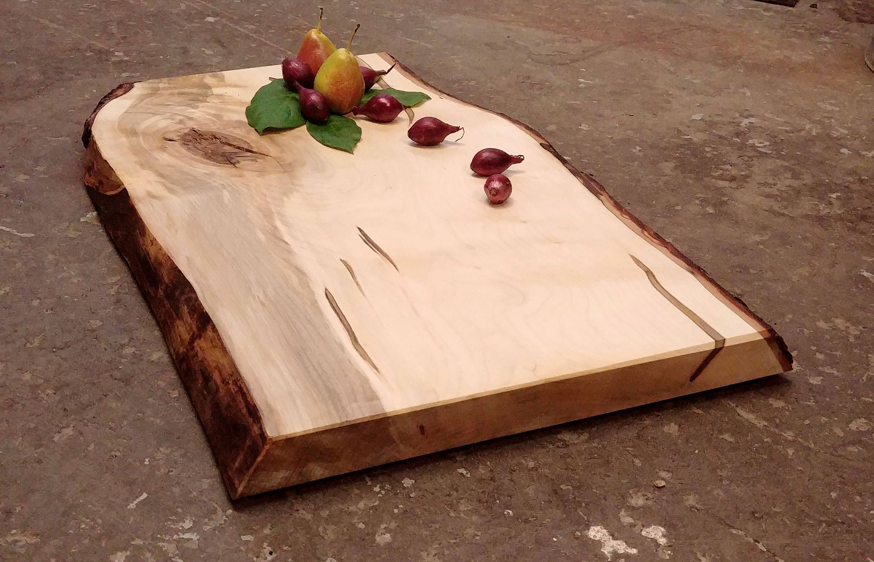 XLarge Live Edge Cutting Board *One of A Kind* Maple Personalized Board