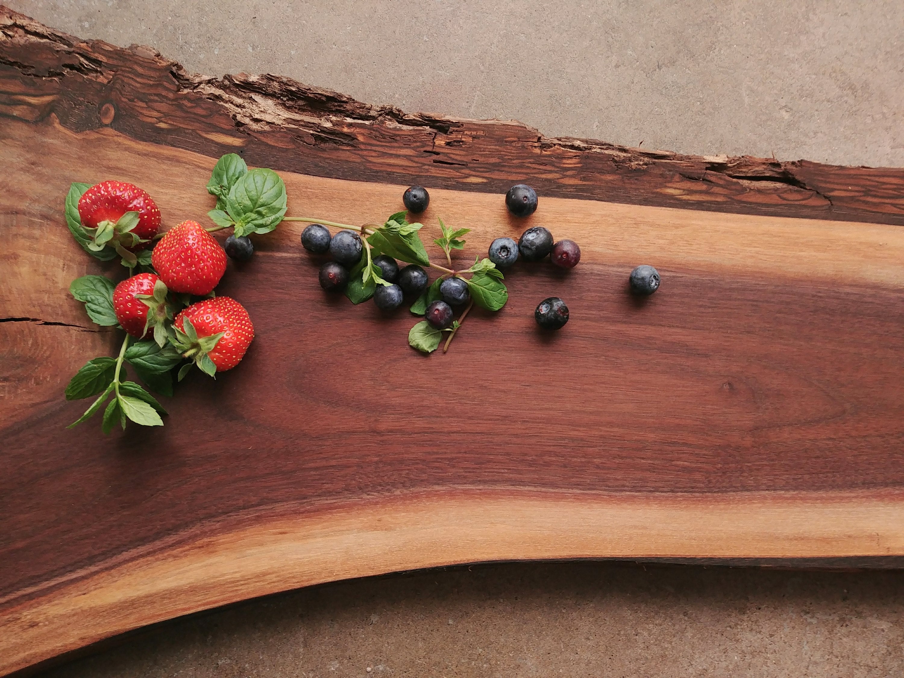 Live Edge Personalized Charcuterie Board One of a Kind Cheese Board