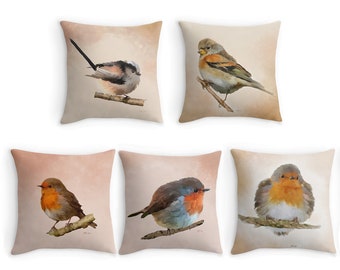 Bird Throw Pillow Etsy