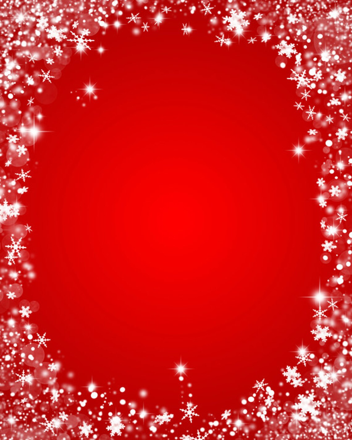 Snowflake and Sparkle Background Christmas Overlay Digital - Etsy
