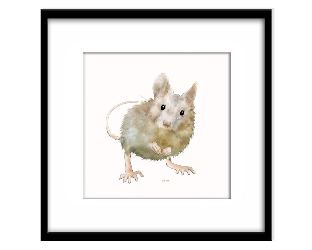 Mouse Nursery Art Printable Kids Wall Art Print Your Own Art - Etsy