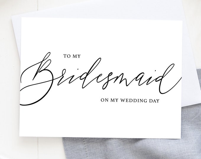 Bridesmaid | MOH