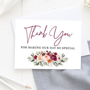 Wedding Music Band Vendor Thank You Card CS08 Wedding Card to Your DJ Musician Thank You for Keeping the Dance Floor Hot