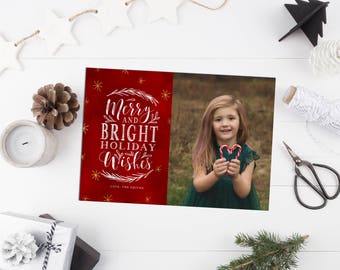 Personalized Christmas Digital Card Holiday Festive | Etsy