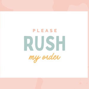 Rush My Order
