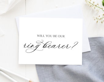 Ring Bearer Card, Will You Be My Ring Bearer, Ask Ring Bearer, Proposal Card, Wedding Card, Be Our Ring Bearer, Ring Bearer Wedding