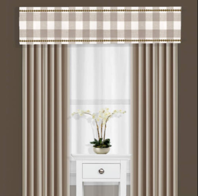 Custom Cornice Board Valance Box Window Treatment in Buffalo Etsy