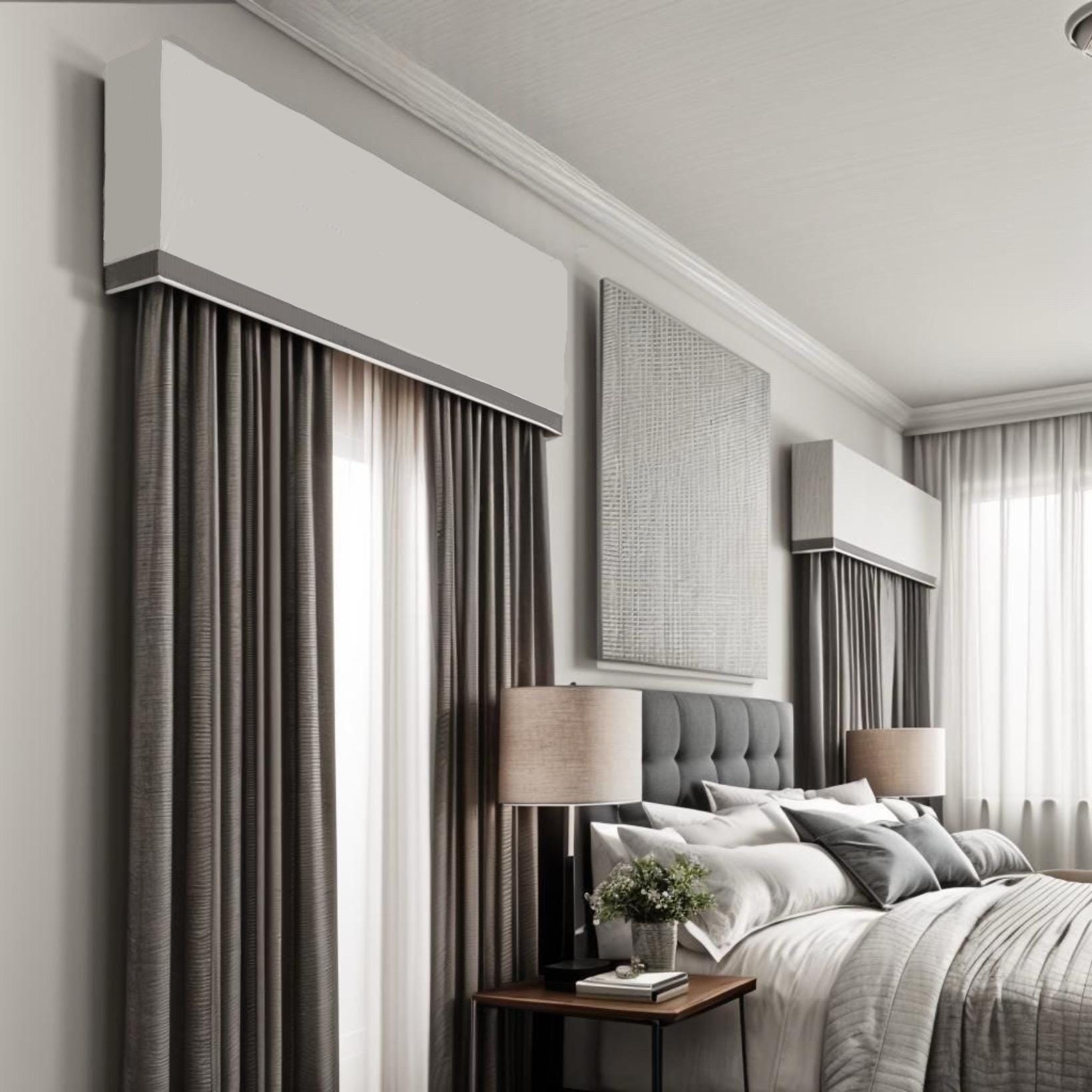 Boîte De Rangement Sur Mesure Pelmet – Tissu Multicolore, Sans Marque
