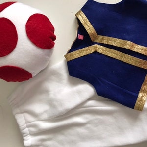 Toad Costume for Boy from Mario Bros Video Game image 5