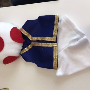 Toad Costume for Boy from Mario Bros Video Game image 6