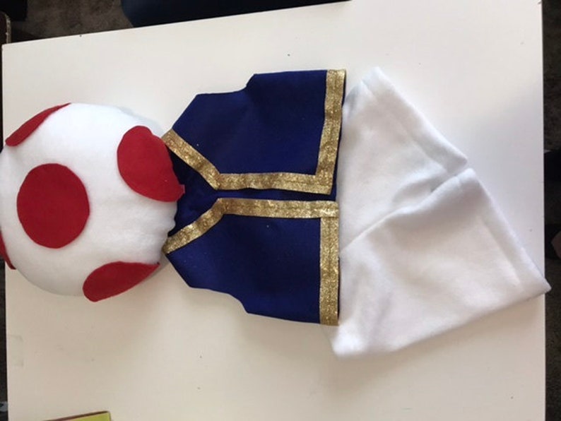 Toad Costume for Boy from Mario Bros Video Game image 6