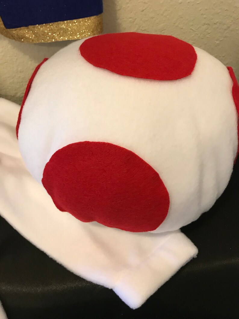 Toad Costume for Boy from Mario Bros Video Game image 2