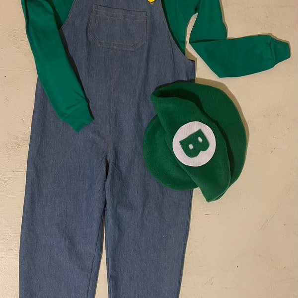 Luigi or Mario Inspired Costume