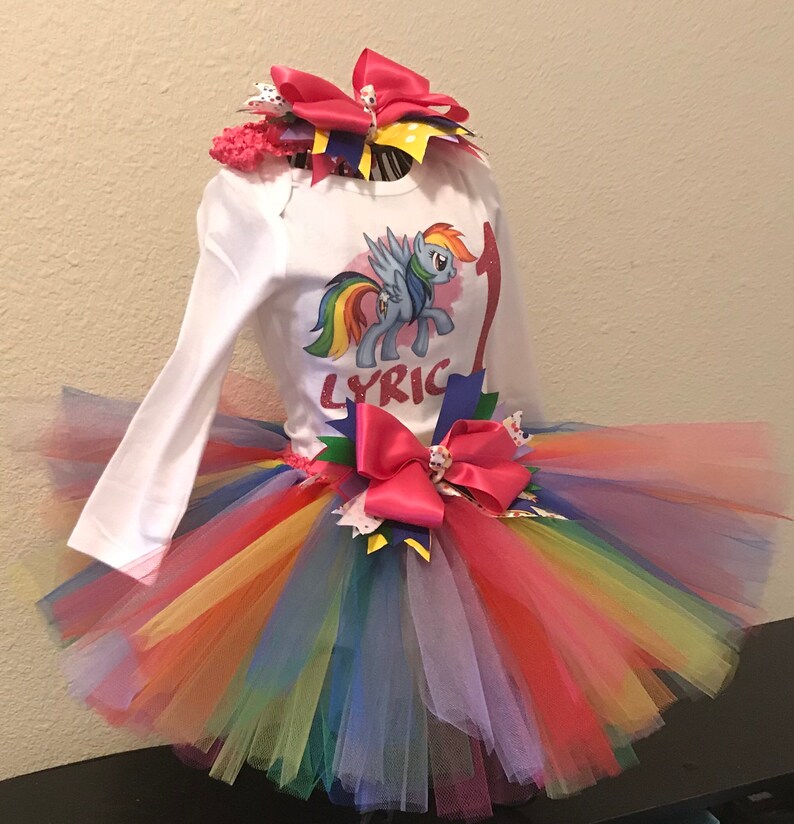 Rainbow Dash Tutu Set