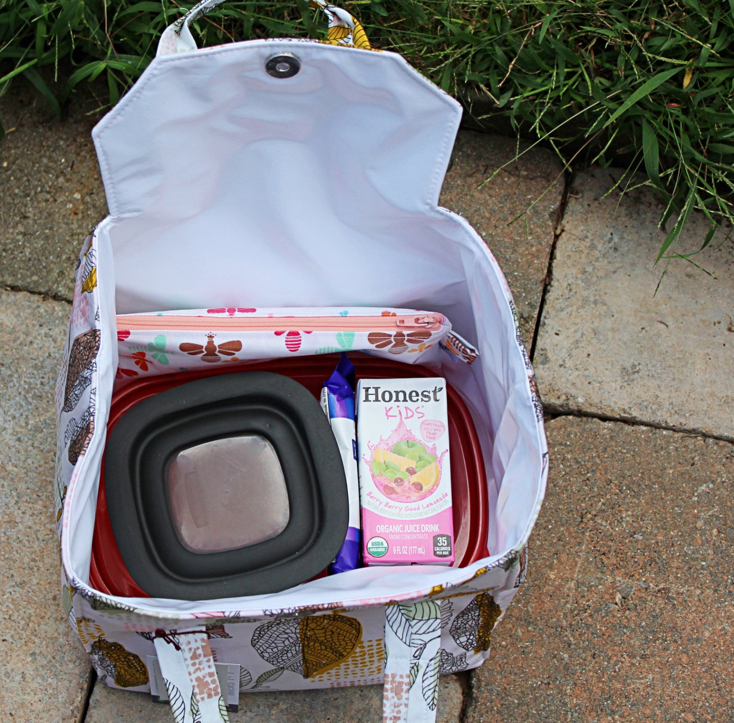 Reusable Insulated bento box Lunch Bag BPA Free Food Etsy