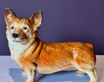 Vintage Melba Ware Corgis Hund Figur 1950er - 1960er VGC