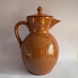 Cioccolatiera in terracotta Watcombe, Torquay, Inghilterra, 1920