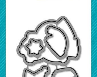 Lawn Fawn - little snow globe: bear lawn cuts - lawn cuts - lawn cuts