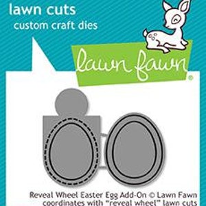 Lawn Fawn-Lawn Cuts-Reveal Wheel Easter Egg Add-on