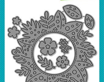 Lawn Fawn - Magic Iris Tropical Leaves Add-On - lawn cuts