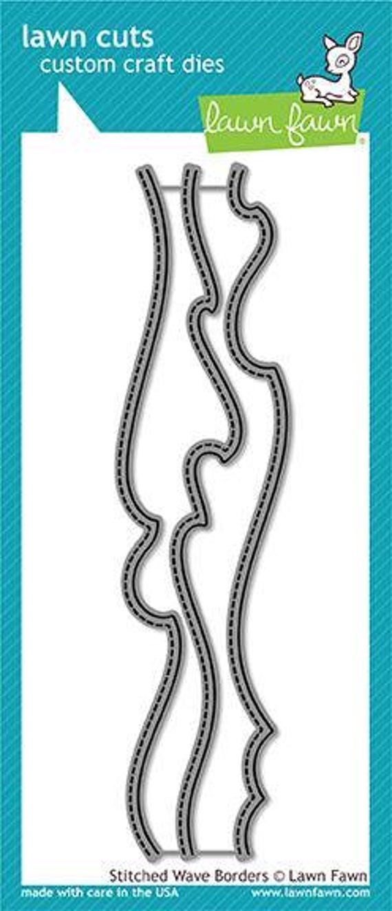 Lawn Cuts Custom Craft Die – Stitched Bouncy Trails – Fustella In Acciaio Per Sentieri Rimbalzanti Di Conigli E Rane - 3