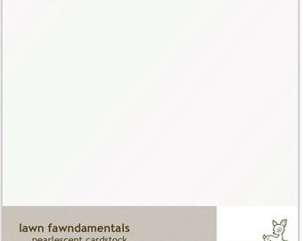 Lawn Fawn- Cardstock-pearlescent