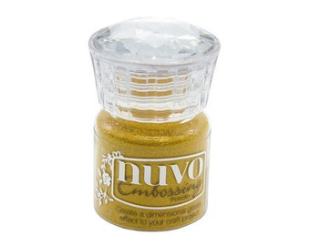 Nuvo - Woodland Walk Collection - Embossing Powder - Golden Sunflower