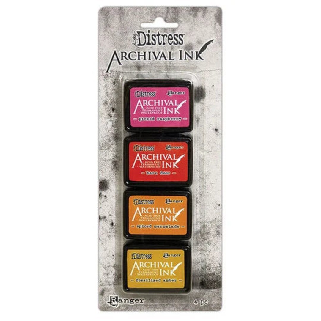 Ranger Ink - Tim Holtz - Distress Archival Ink Pads - Mini Kit 01 - Etsy