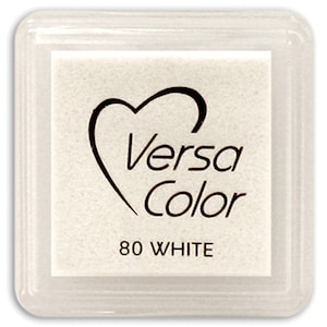 Tsukineko - Versa Color ink cube- White