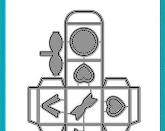 Lawn Fawn - Lawn Cuts - Dies - Tiny Gift Box