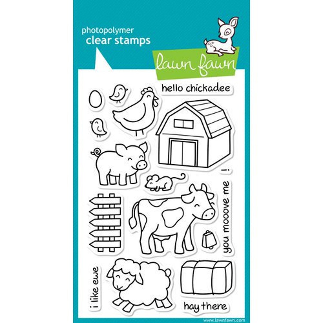 Lawn Fawn Clear Stamps 4X6-Critters In The Desert