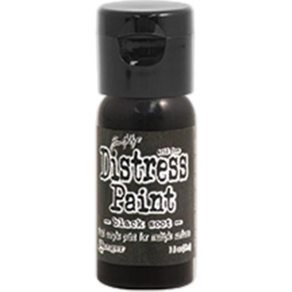 Ranger Ink - Tim Holtz - Distress Paint- Flip Top - Black Soot