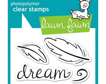 Lawn Fawn - Clear Photopolymer Stamps - Dream
