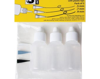 JACQUARD PRODUCTS Fine Line Applicators W/Plastic Tips-