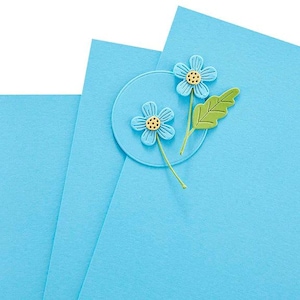 Spellbinders-cardstock- Island Blue - Cardstock