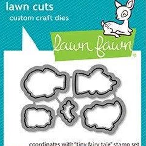 Lawn Fawn - Pelouse coupée - Matrices de découpe - petit conte de fées