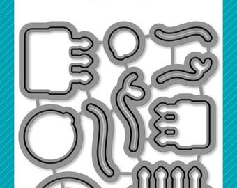 Lawn Fawn - all the smiles lawn cuts - lawn cuts